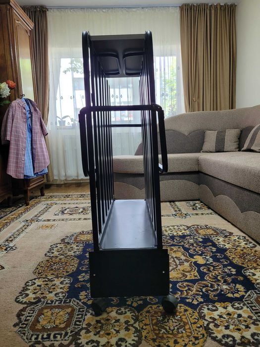 Pat pliabil cadru metal