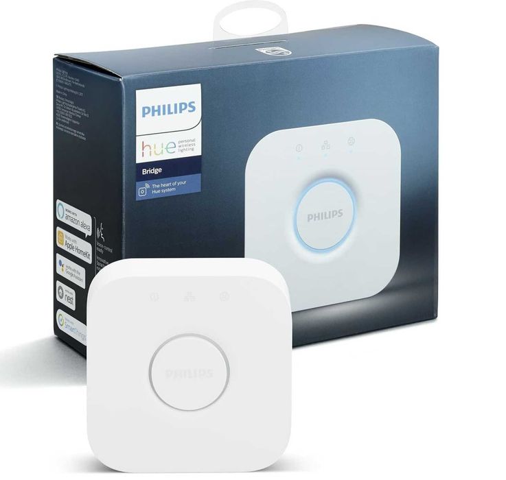 Pachet Philips Hue - Bridge + 2 lămpi LivingColors (8W, RGB]