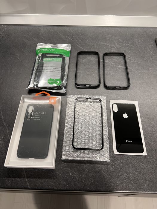 Huse Bumpere Folie iPhone X