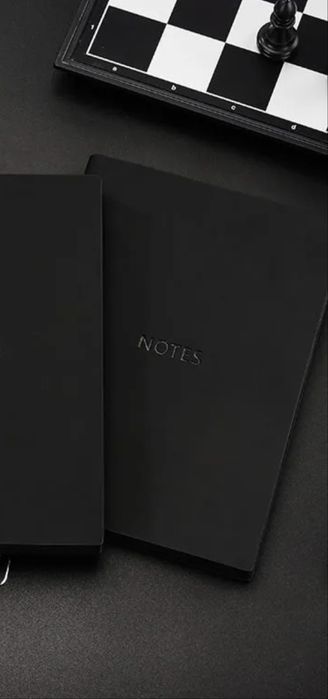 Новые блокноты черные