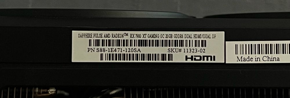 Sapphire Pulse 7900XT