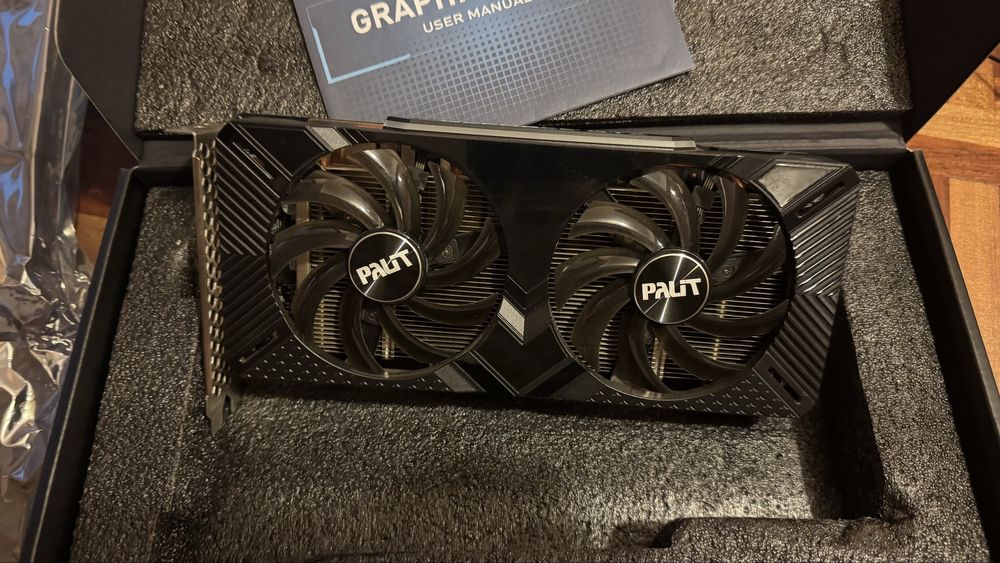 Видеокарта Palit Geforce GTX1660 super 6GB Gamingpro OC