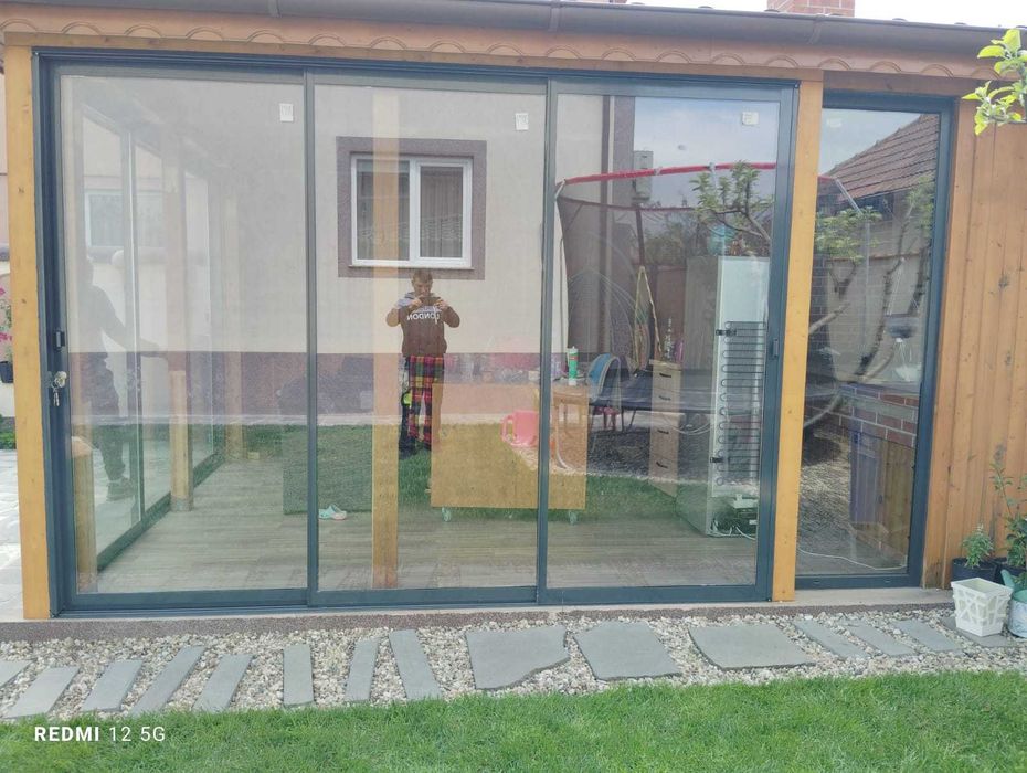 EDISTAR Sistem închidere balcon/terasa geamuri glisante termopan ICS