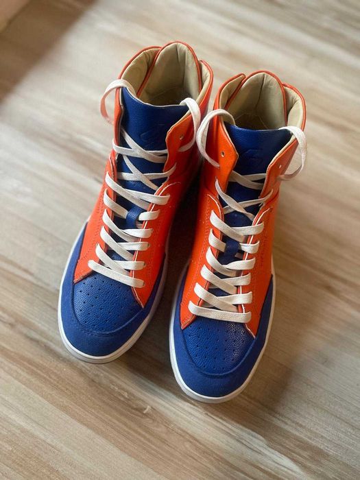 Ghete Superdry originale, noi - marimea 39, albastru/portocaliu