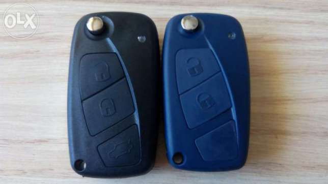 Кутийка за ключ за Фиат,Fiat-Stilo,Bravo,Brava-сгъваем с 3/2 бутона