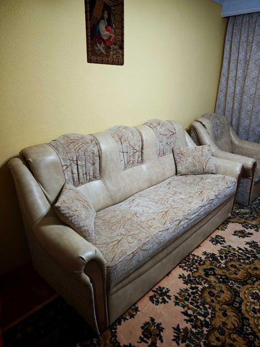 Canapea extensibila+fotoliu