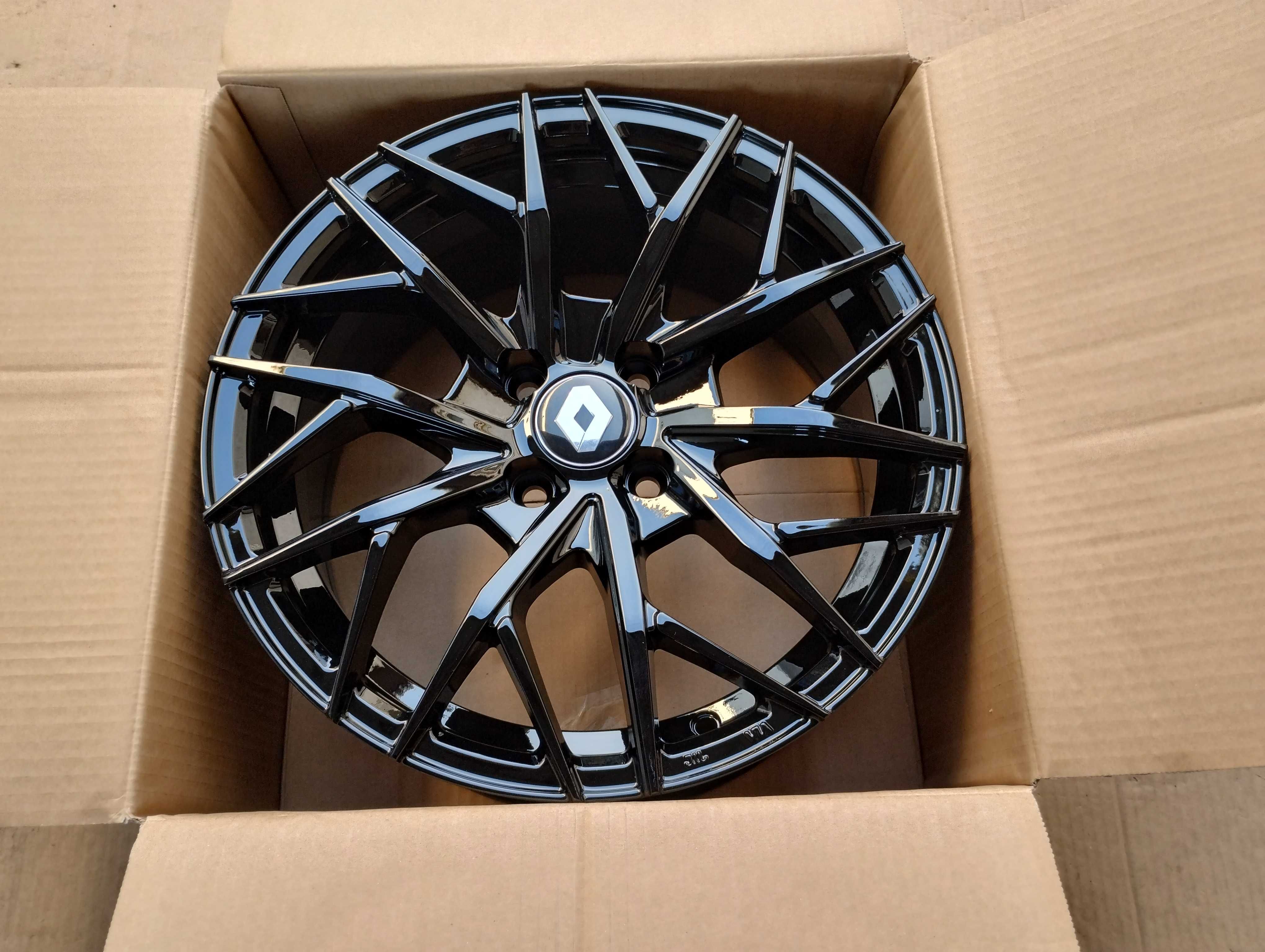 Jante Negre R16 Renault Captur Clio ZOE Megane Scenic 4 x 100 R16