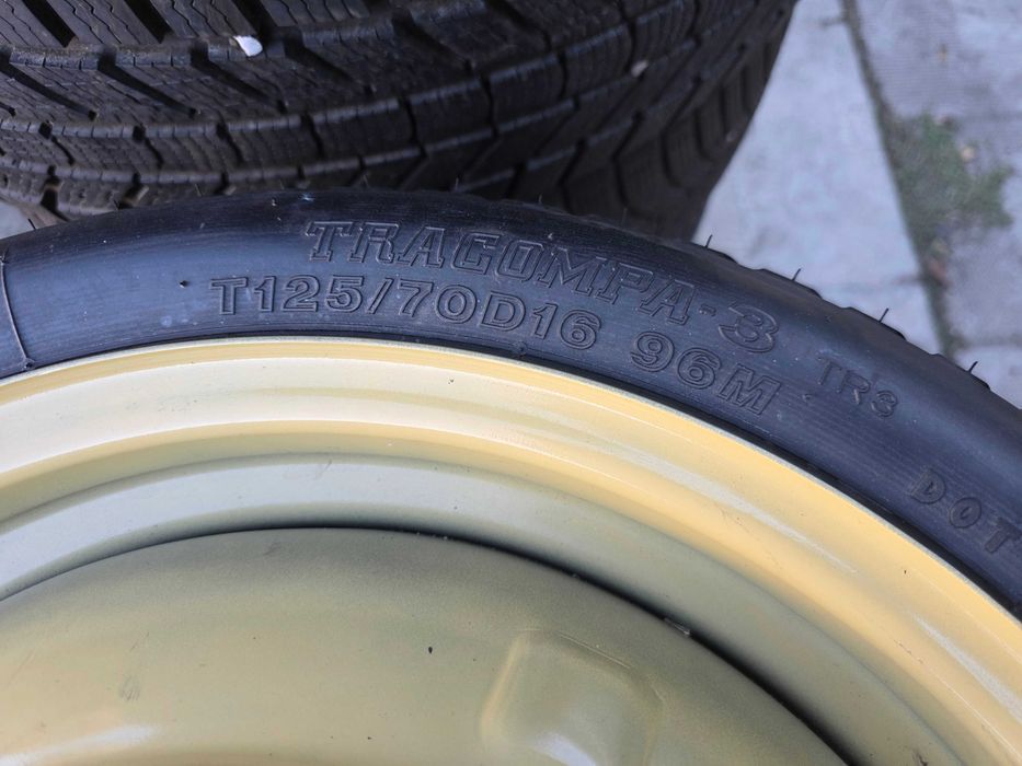 Резервна гума Патерица 16 - Suzuki, Toyota, Daihatsu, Mazda 2, Kia