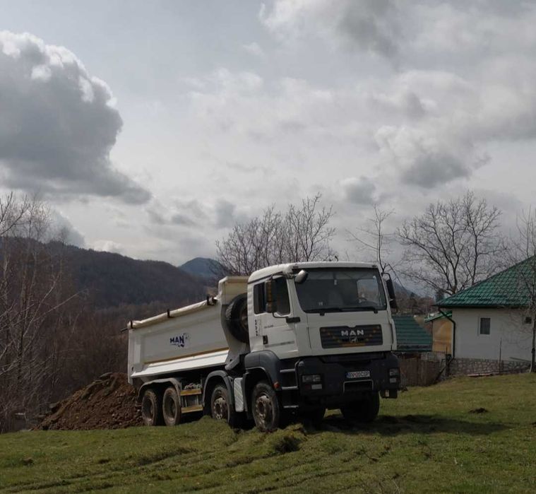 Basculanta 8x4, MAN TGA 35.400