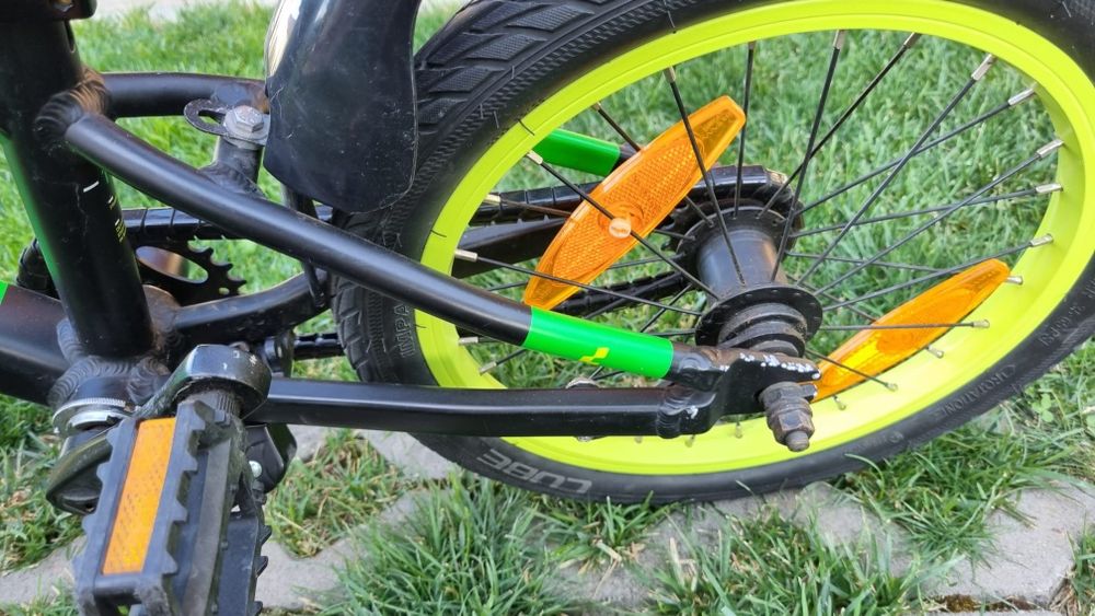 Bicicleta copii CUBE Cubie 160 negru/verde