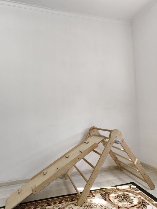 Деревянная горка