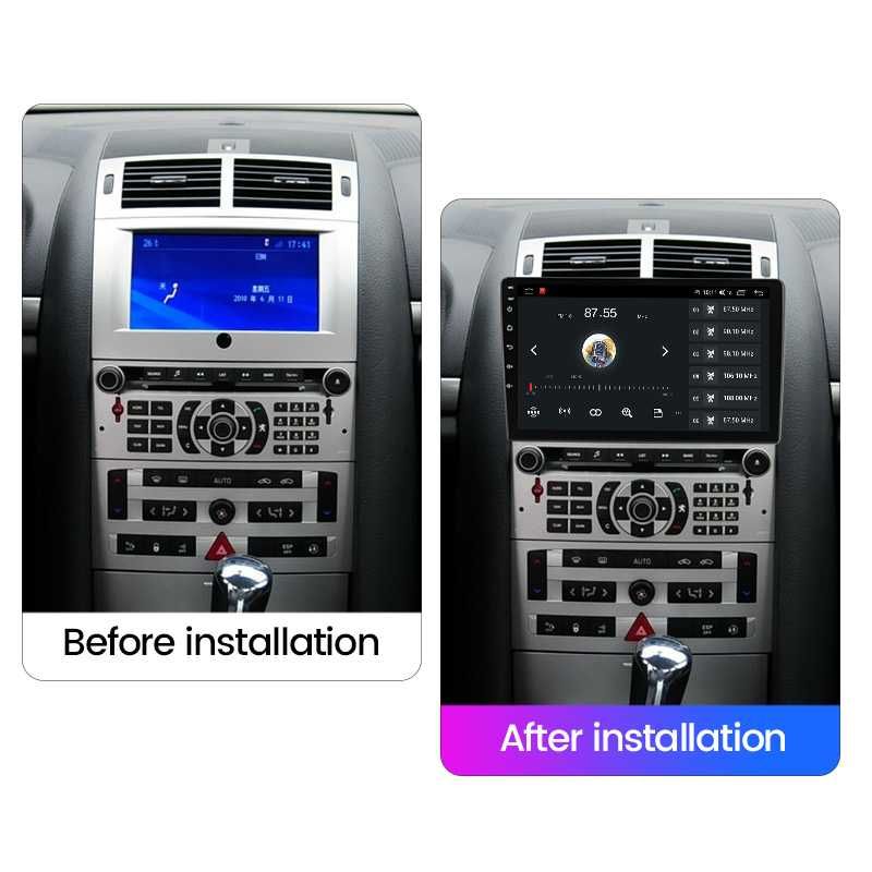 Navigatie Peugeot 407, 2004-2011, NAVI-IT,Android 13, 9INCH, 2GB RAM