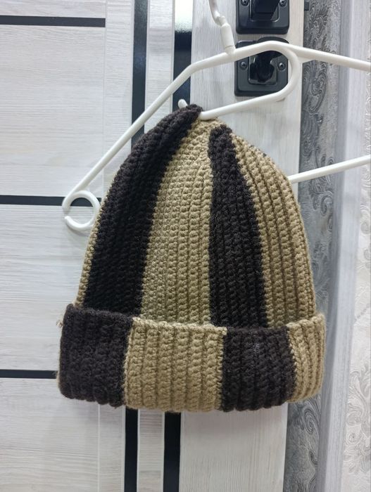 шапка вязаная ручная