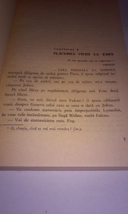 Rosu si negru, Stendhal, 2 volume