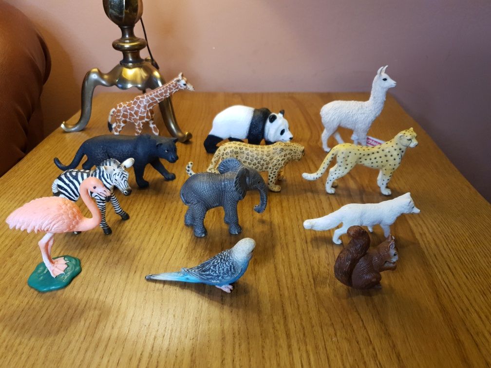 Lot 12 animalute salbatice Schleich