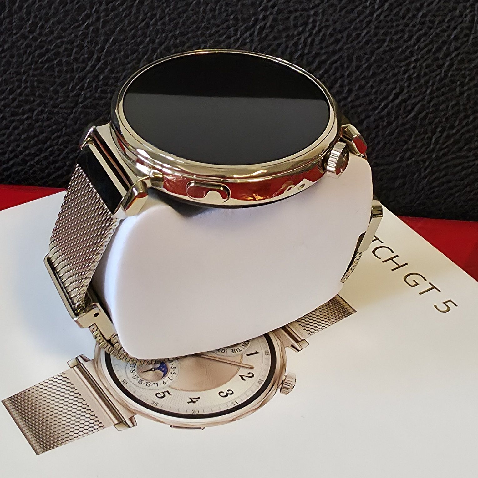 КАТО НОВ 41mm Huawei watch GT 5 Технополис Гаранция 2027г. GOLD