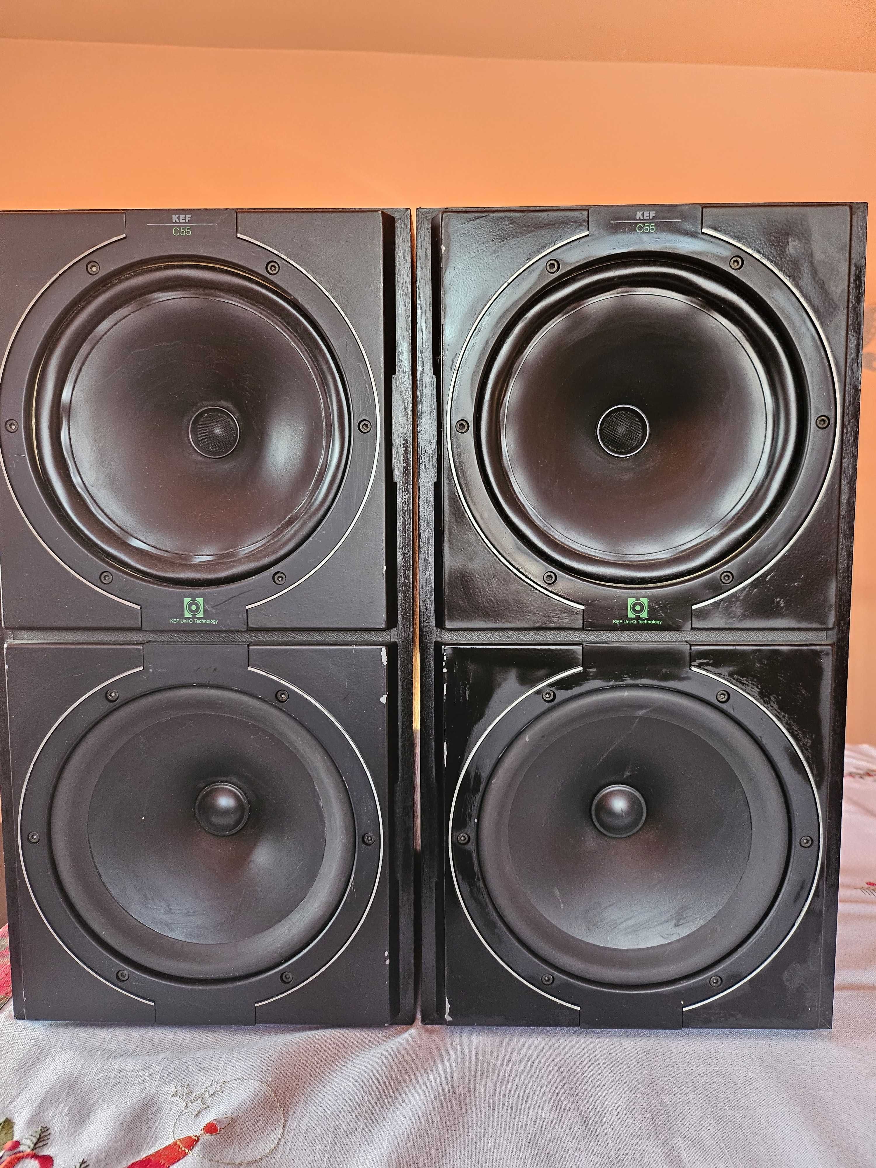 Vand set boxe originale englezesti KEF C55 150 W