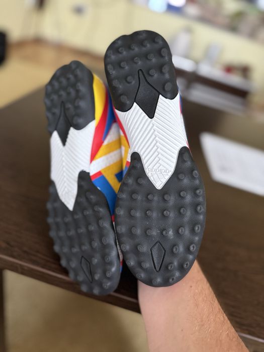 ghete fotbal adidas lego nr 38