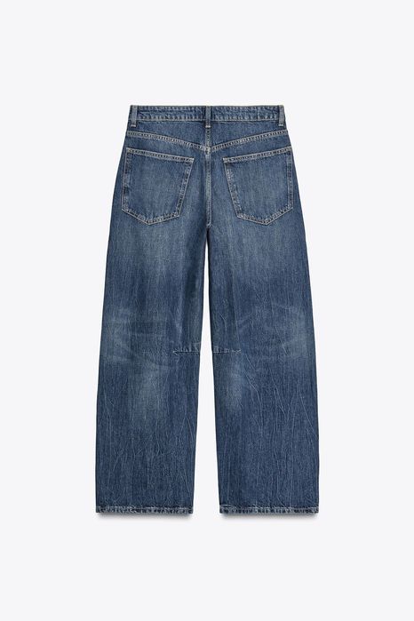 Zara Mid waist balloon дънки