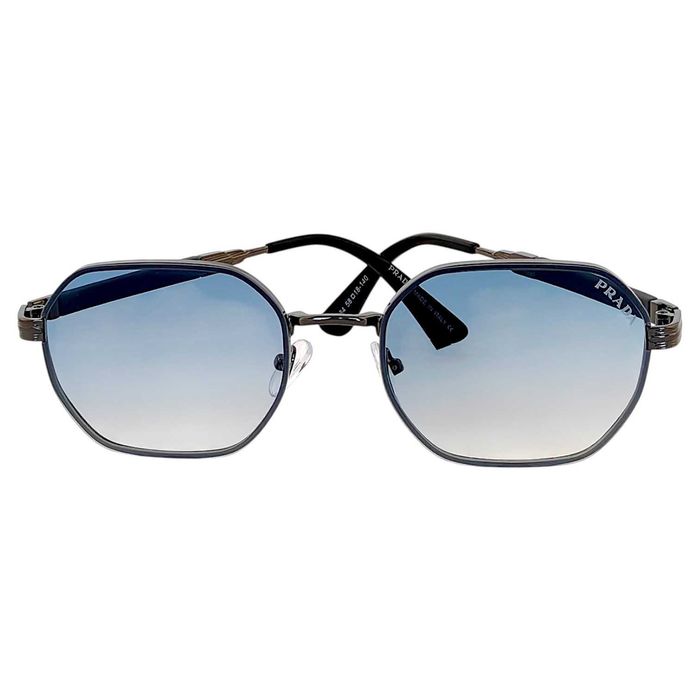 Prada2026 унисекс слънчеви очила ромбоидни стъкла и метална рамка