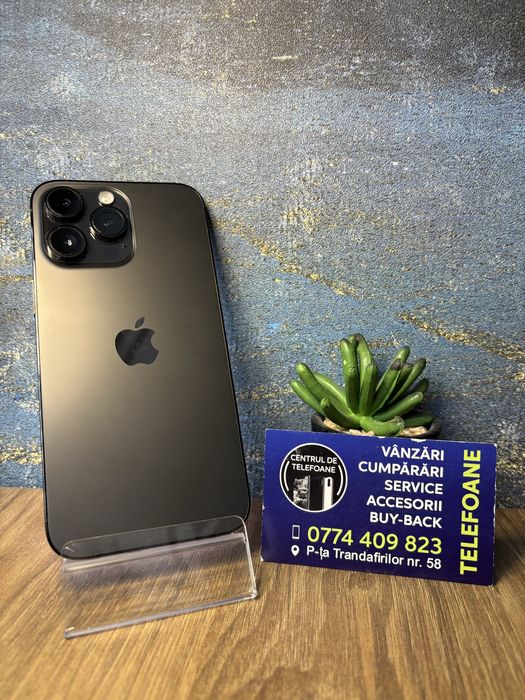 Iphone 14 Pro Max/128Gb/Garantie 2Ani Centrul de Telefoane/Rate