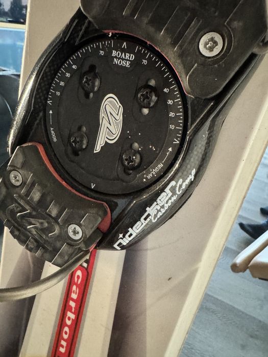 Snowboard F2 Silberpfeil cu legaturi si clapari