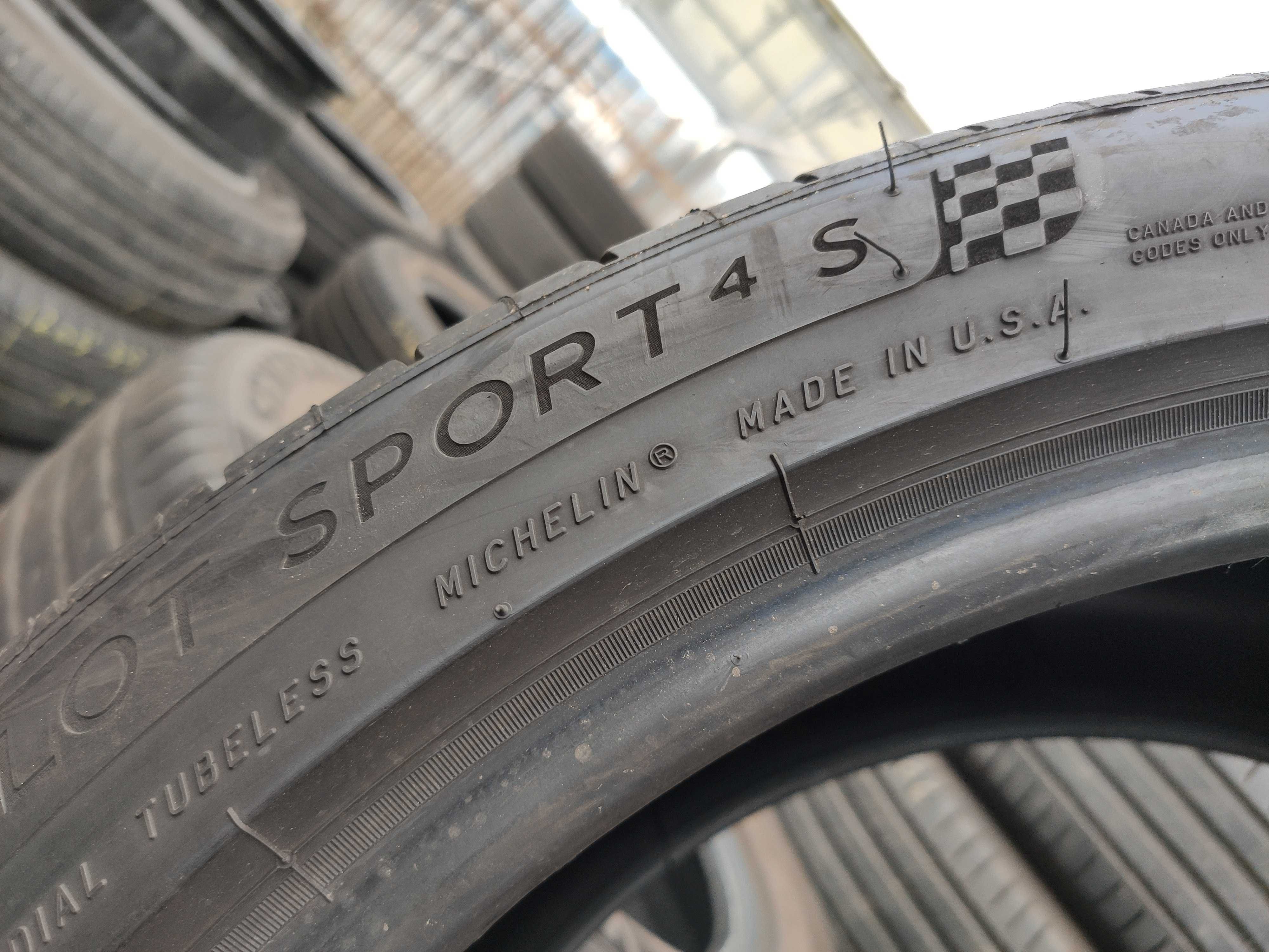 2бр Летни гуми 285 35 20 - Michelin Pilot Sport 4s - DOT 2022