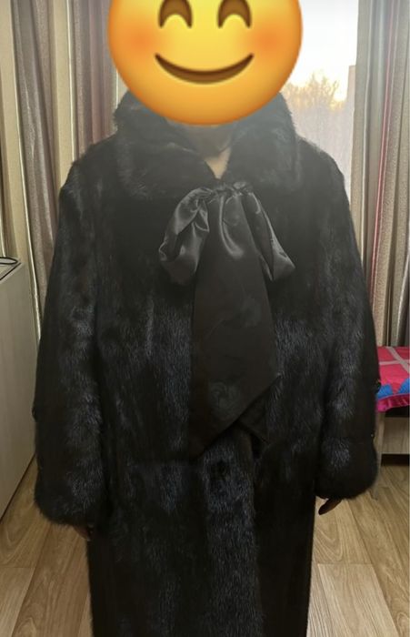 Норковая шуба почти новый