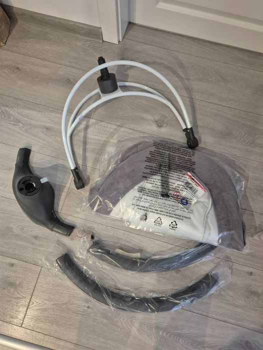 Електрическа люлка KikkaBoo, Codie Light Grey 2025