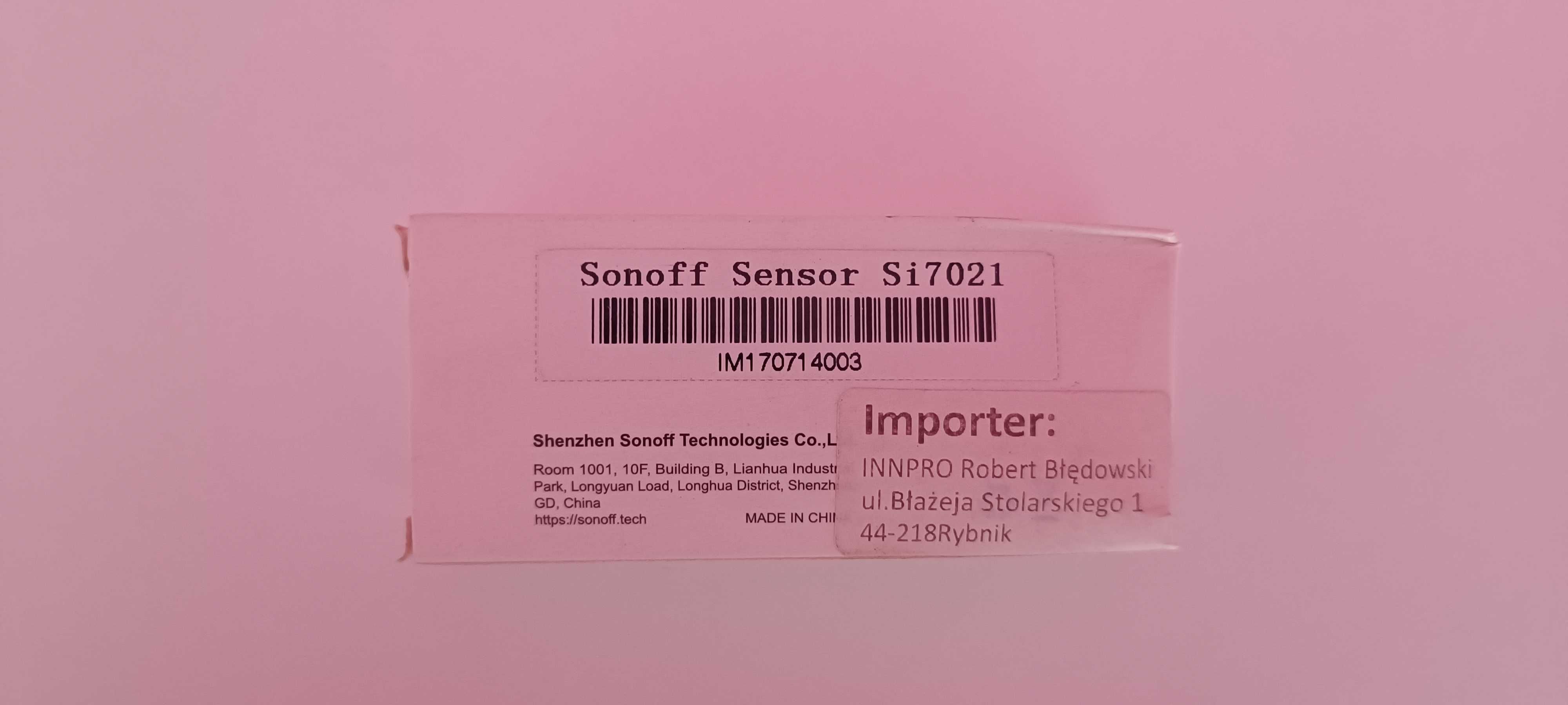 Sensor Sonoff Si7021