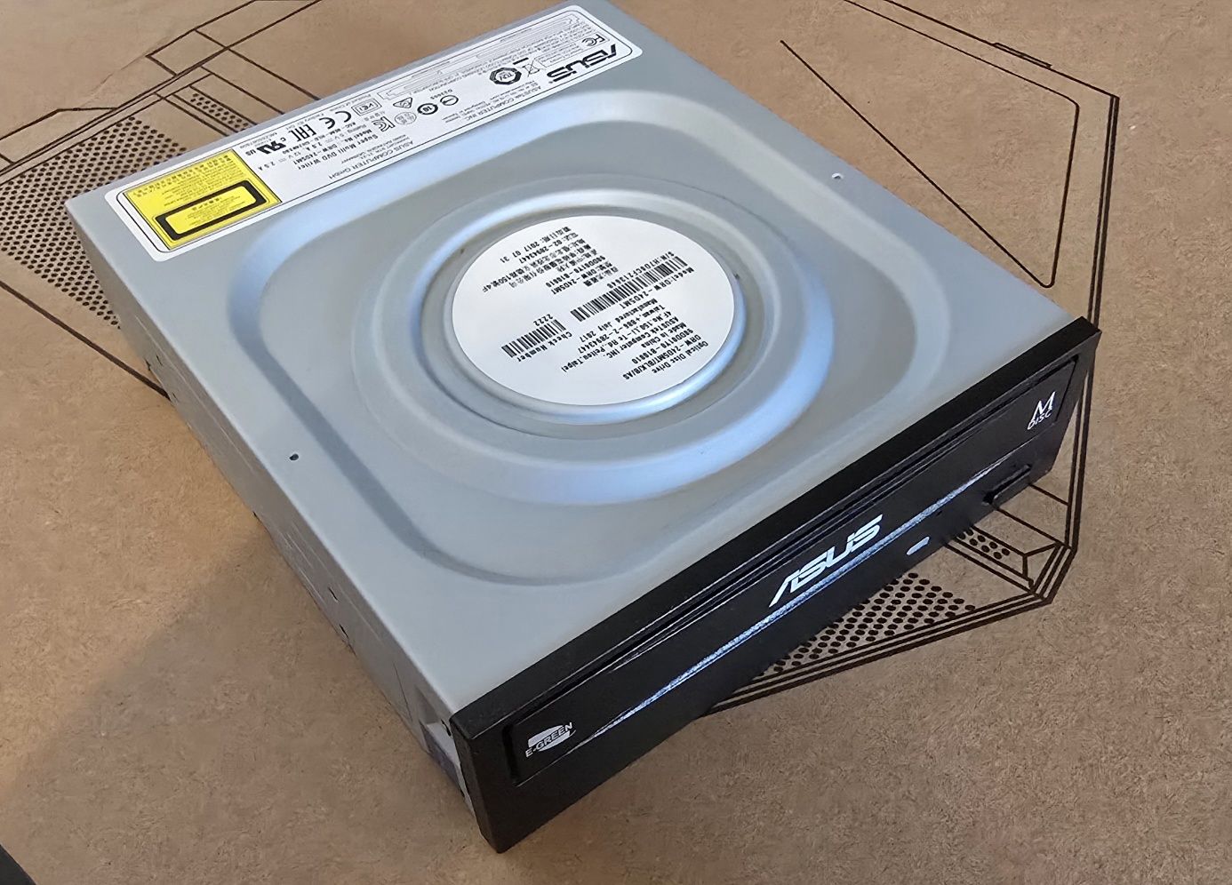 CD ROM Asus DRW-24D5MT 24x