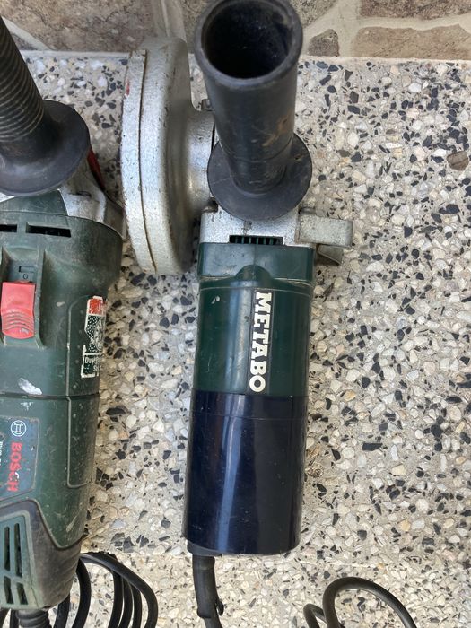 Оригинални малки ъглошлайфи Bosch Metabo