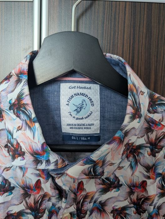 Camasa "A Fish Named Fred" (L)