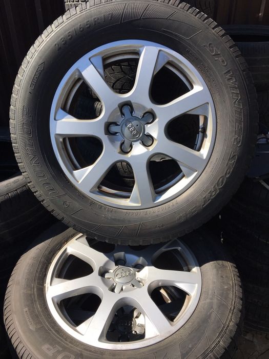 Jante 17 Audi Q5 Sline 7J ET37 cod: 8R0601025E pret 400€/set echipate