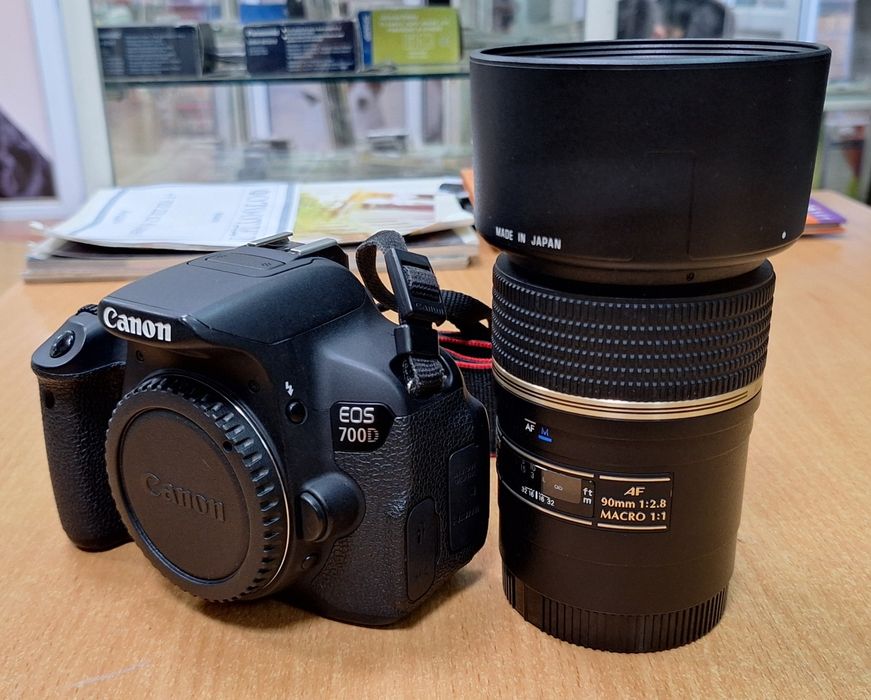 Canon 700D+Tamron 90mm F/2.8 Macro for Canon набор для стоматологии