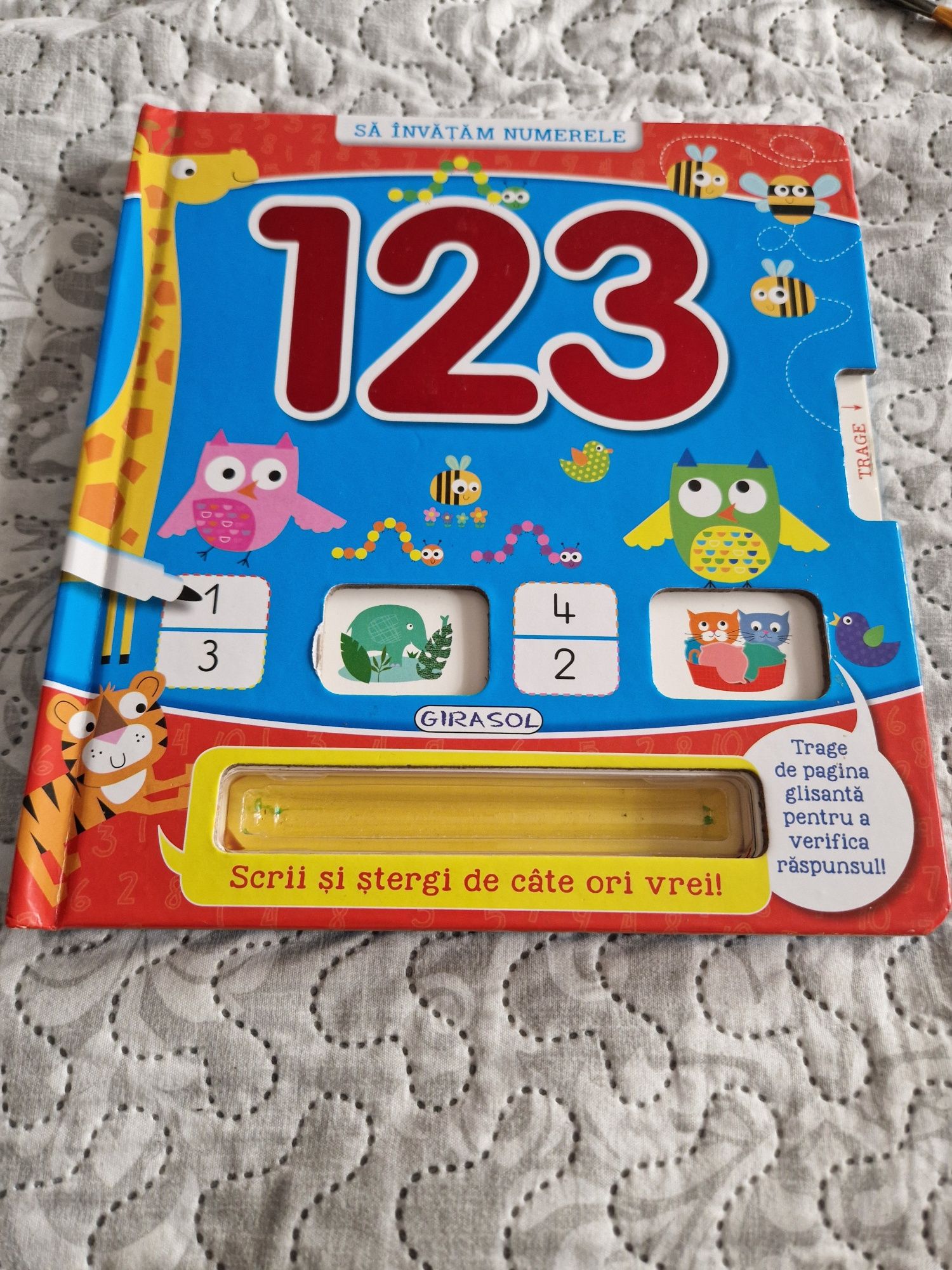 Set Cărți copii scrie/șterge pt exersat