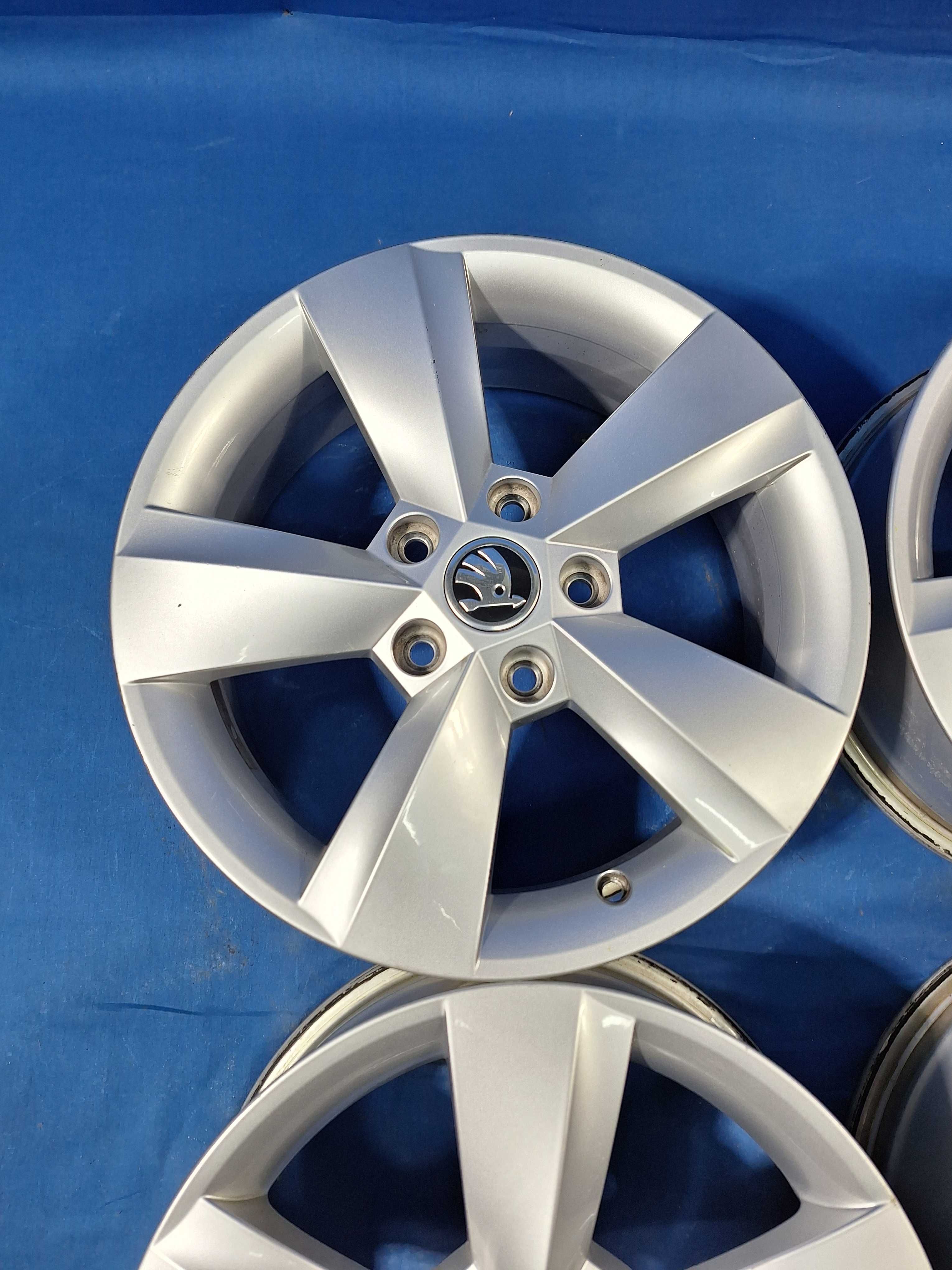 Jante Aliaj 5x100 16'' OEM Skoda Kamiq Fabia Rapid Scala - 6J ET 43 !