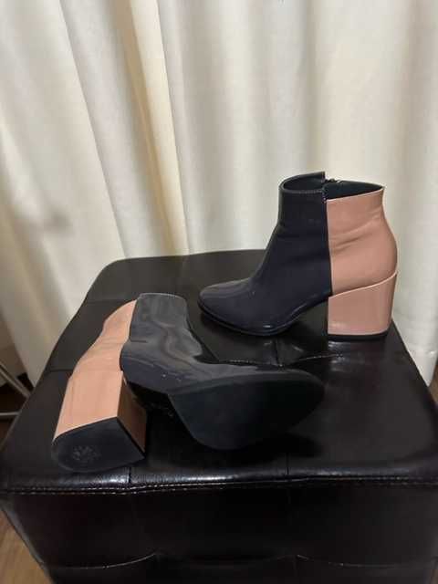 ghete piele musette