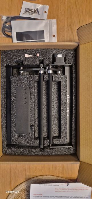 Лазерен ротационен валяк, възможност за гравиране на 360°