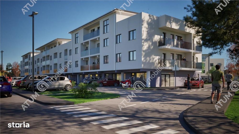 Apartament cu 3 camere si balcon etaj 1 in Selimbar zona Triajului