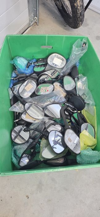 60 Oglinzi moto / scuter la pachet Yamaha Honda Piaggio Malaguti Suzuk