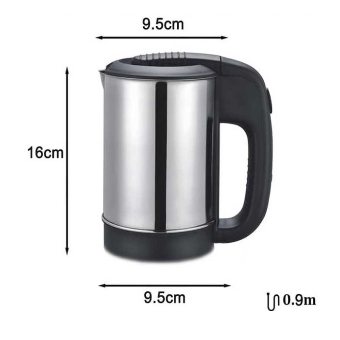 Електрическа кана за кола, Чайник, 12V, 24V, 0.500l, 250W, 2 чаши