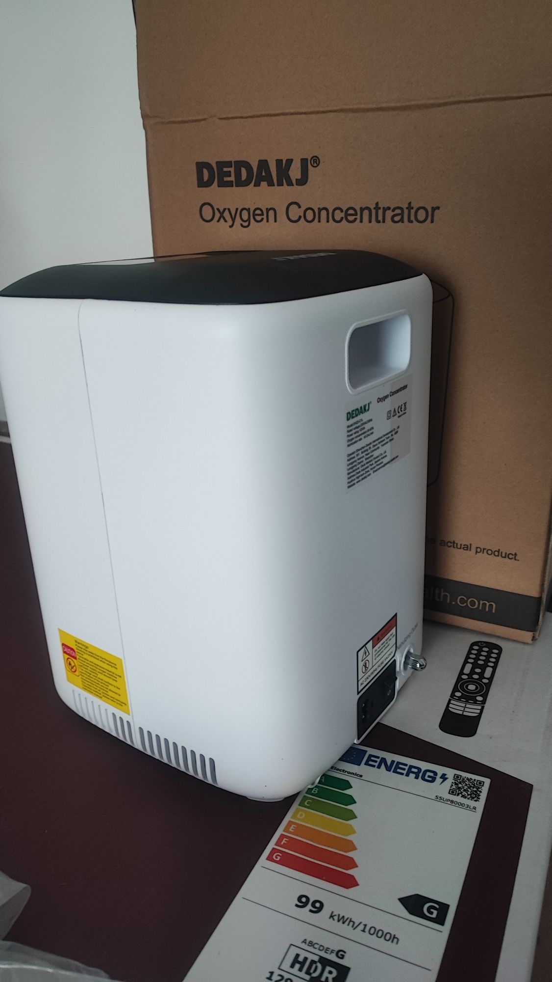 Concentrator de oxigen.