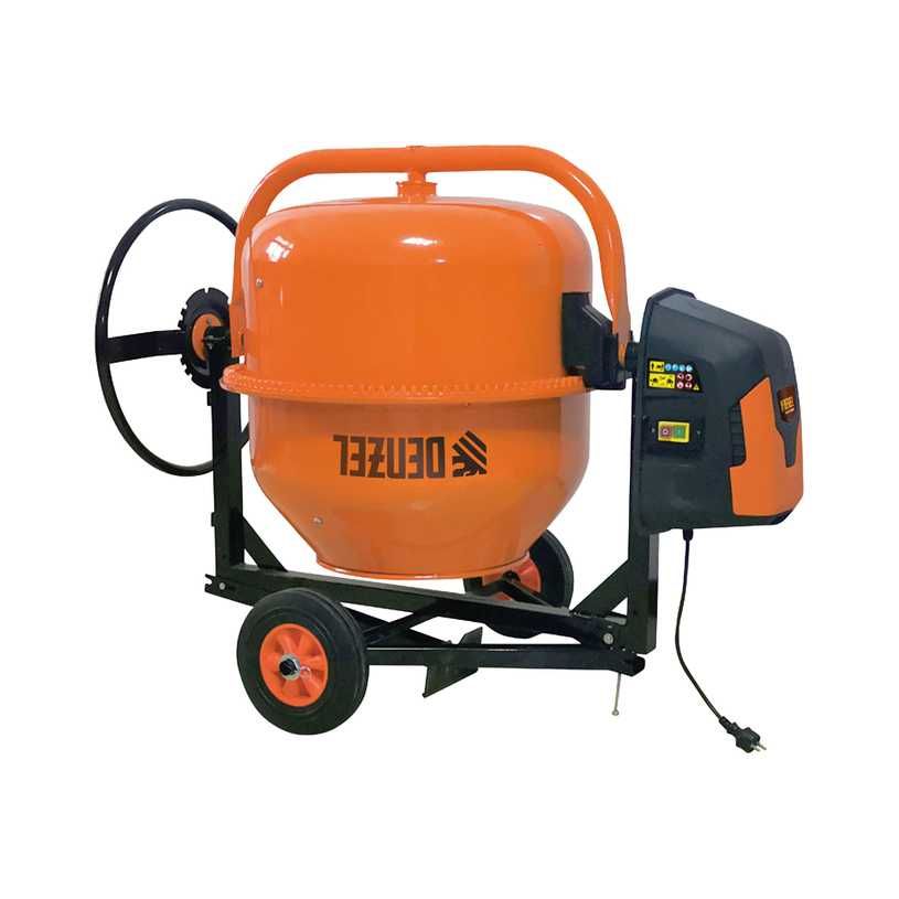 ПОД НАЕМ Електрическа бетонобъркачка DENZEL, 200л, 1000W/ гр. Казанлък