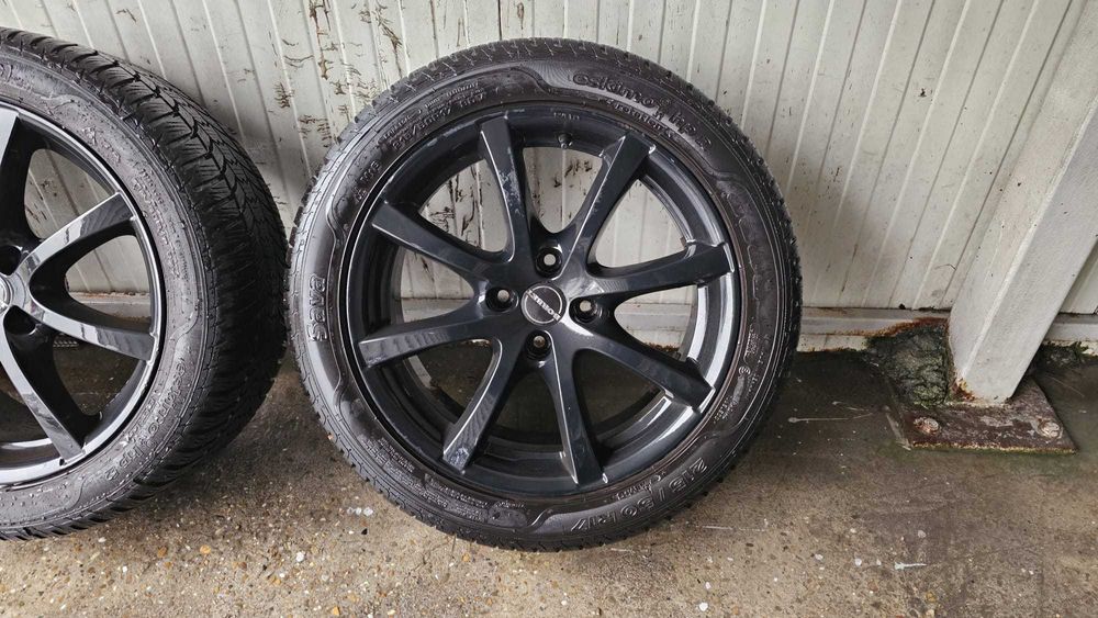 Jante Aliaj CITROEN DS5 (BORBET) + Cauciucuri Iarna 215/50/R17