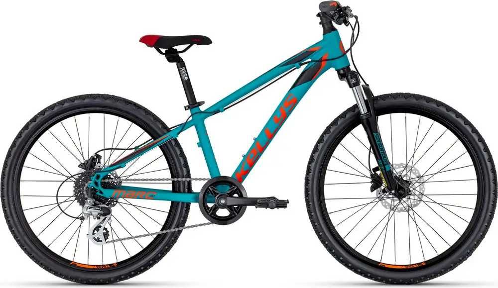 Bicicleta copii Kellys Marc 90, albastru-portocaliu