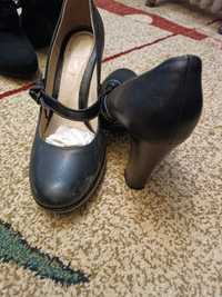 Чистая Кожа туфли  39 размер