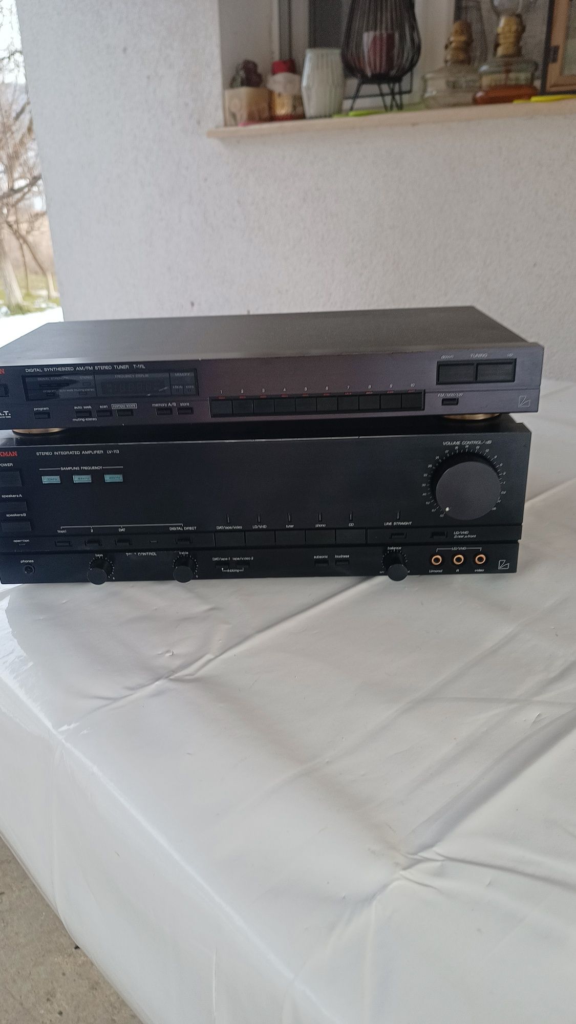 Amplificator și Tuner Luxman