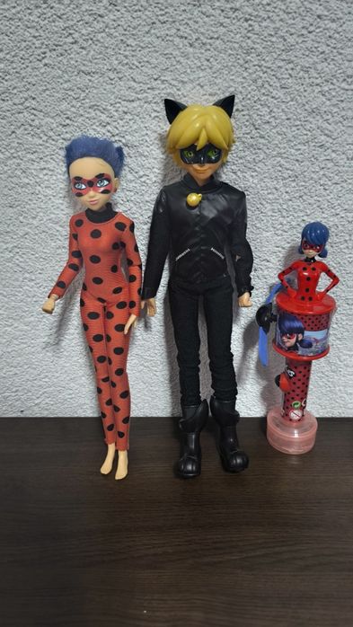 Jucarii Copii Buburuza si Motan Noir + Ventilator Buburuza