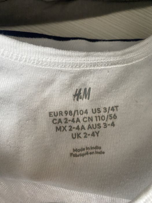 Lot pantaloni si maieuri h&m nr.98/104